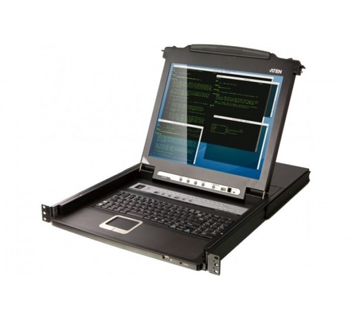 [1107914] Aten CL5708M console LCD 17' KVM 8 ports VGA/USB-PS2