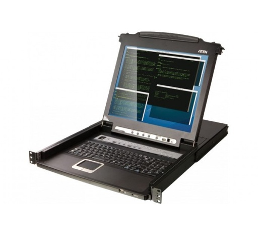 [1107920] ATEN CL5716M CONSOLE KVM LCD 17' 16 PORTS + PORTS USB