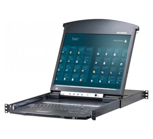 [1107924] Aten KL1508AiM console LCD 17" KVM IP 8 ports RJ45