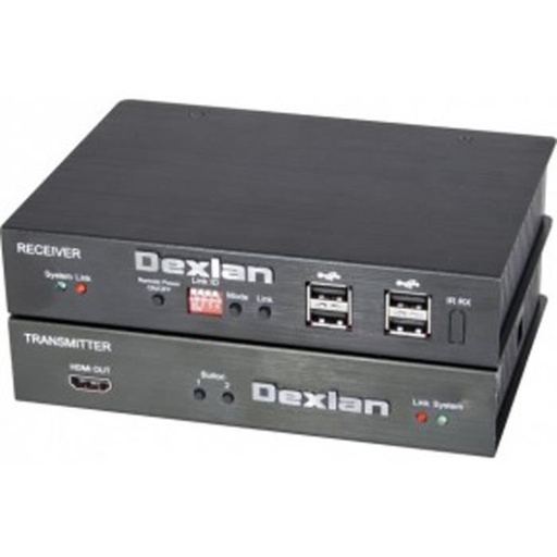 [1108506] Dexlan extendeur KVM HDMI/USB 2.0 sur IP ethernet Gigabit