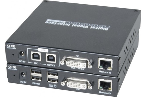 [1108507] Dexlan prolongateur kvm DVI/USB/Audio sur IP Gigabit