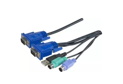 [1109114] Dexlan cordon combo kvm VGA/PS2+USB - 5,0m