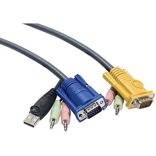 [1109141] Cable E7 kvm ATEN 2L-53xxU VGA-USB-Audio - 5 m