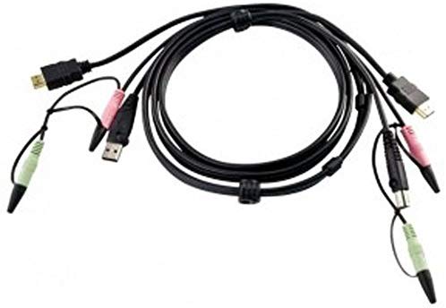 [1109144] ATEN 2L-7D02UH Cable combiné pour KVM HDMI USB Audio - 1…