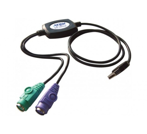 [1109301] Aten UC10KM adaptateur USB pour clavier et souris PS2