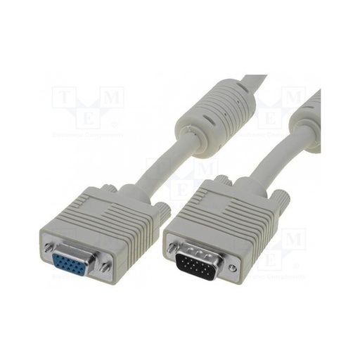 [1109830] Assmann Electronic - VGA Monitor extension cable, HD15 M-F, 15.