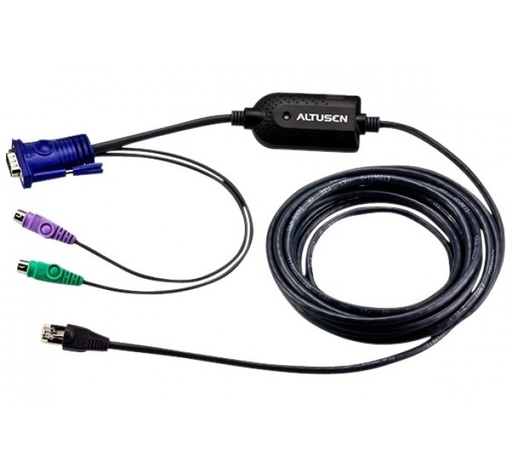 [1109609] ATEN KA7920 MODULE VGA/PS2 avec cable Cat5 intégré 4.5m