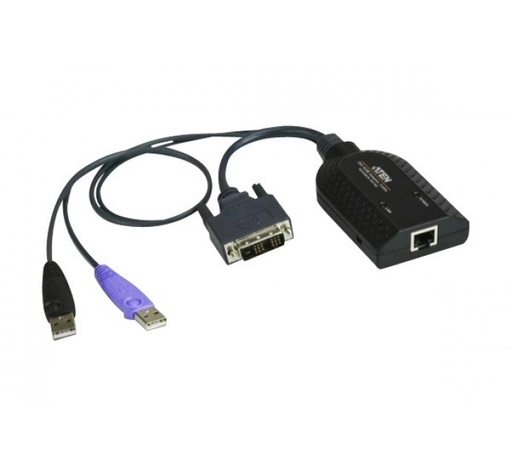 [1109617] Aten KA7166 module KVM Cat5 DVI + USB virtual media