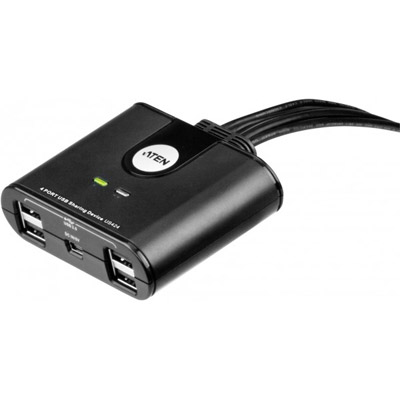 [1109702] Aten US424 Hub 4 ports USB 2.0 commutable vers 4 PC/MAC