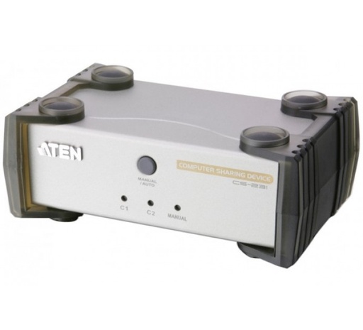 [1109705] Aten CS231 KVM inversé 1PC - 2 utilisateurs VGA/USB