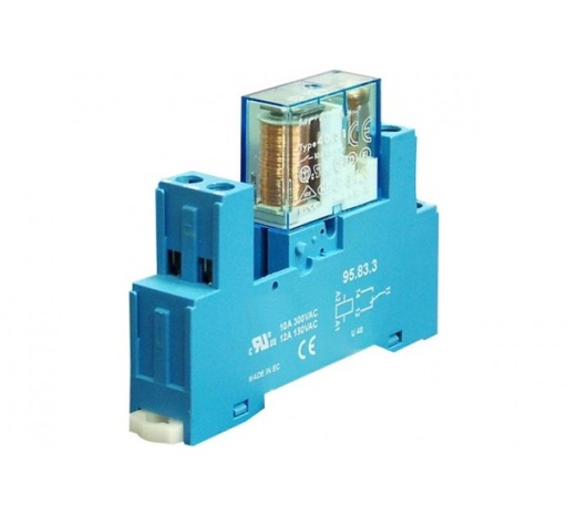 [1109808] Relai de puissance 110/230V 1 contacts sur Rail DIN