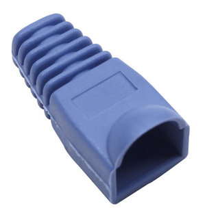 [1401003] Manchons à bulle RJ45 diamètre 6 mm Bleu par 10