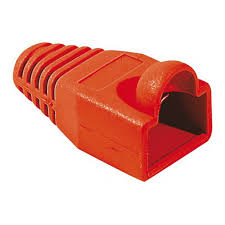 [1401007] Manchons à bulle RJ45 diamètre 6 mm Orange par 10