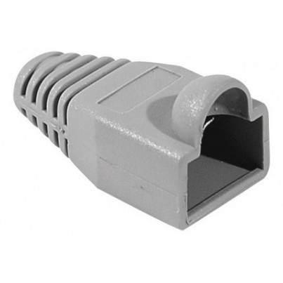 [1401020] Manchons Snagless RJ45 diamètre 6mm Gris