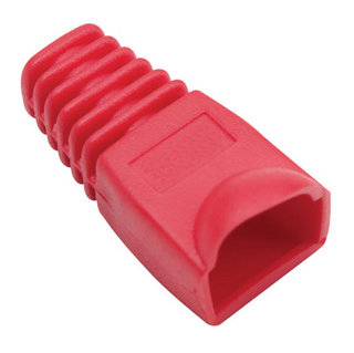 [1401025] Manchons Snagless RJ45 diamètre 6mm Rouge