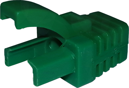 [1401027] Manchons Snagless RJ45 diamètre 6mm Vert