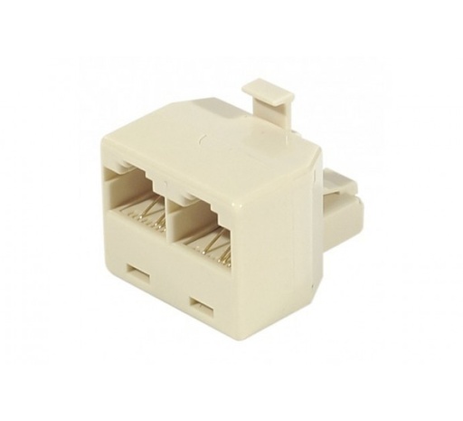 [1401504] Eclateur de paires RJ45 M/F/F - monobloc