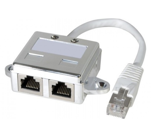 [1401515] Doubleur de port rj 45 blinde
