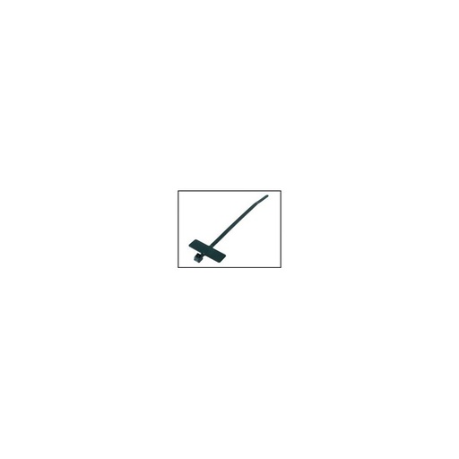 [1402527] Serre câble 98 x 2,5mm / Sachet de 100 "étiquette" Blanc