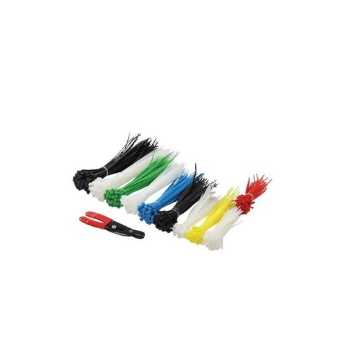 [1403001] Kit Serre câble couleur + pince coupante / 600 pcs
