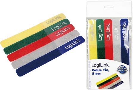 [1403006] Lot de 5 colliers auto-agrippant