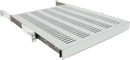 [1403510] Plateau Coulissant 19", 800mm fixation 4 coins (+/- 150), Gris
