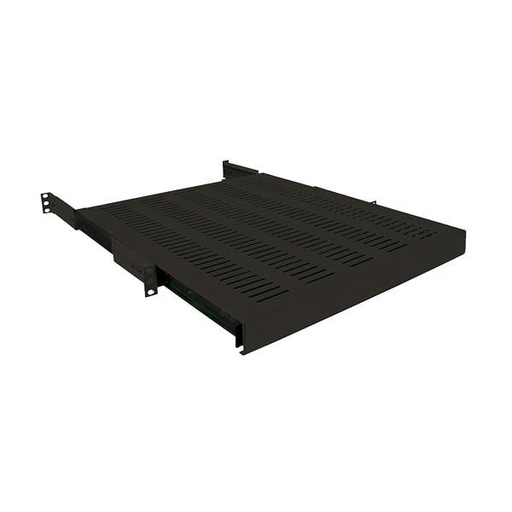 [1403511] Plateau Coulissant 19", 800mm fixation 4 coins (+/- 150), Noir
