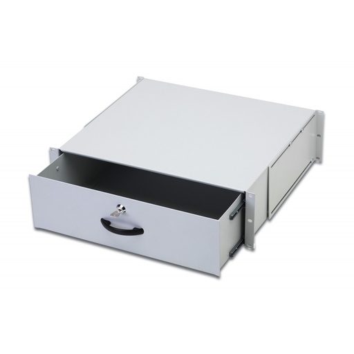 [1403527] Tiroir de rangement 19" 3U gris