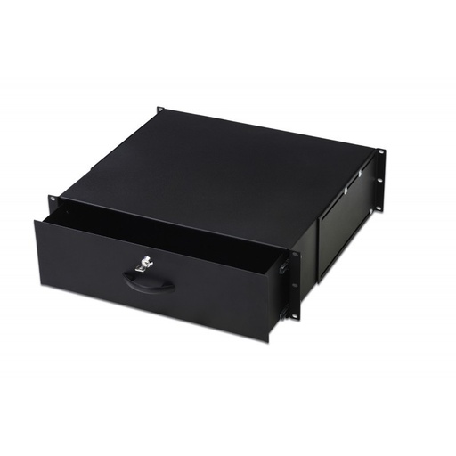 [1403528] Tiroir de rangement 19" 3U noir