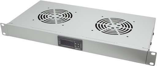 [1403539] Bandeau ventilé 19", 4 ventilateurs - Gris