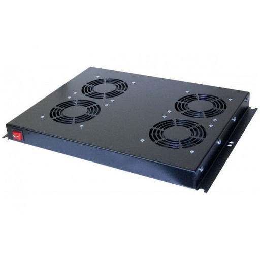 [1403540] Bandeau ventilé 19", 4 ventilateurs - Noir