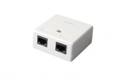 [1404008] Boîtier 2 ports Non Blindé Cat 5e