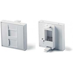 [1405029] PLASTRON 45X45 SANS EMBASE RJ45 CAT. 5 UTP