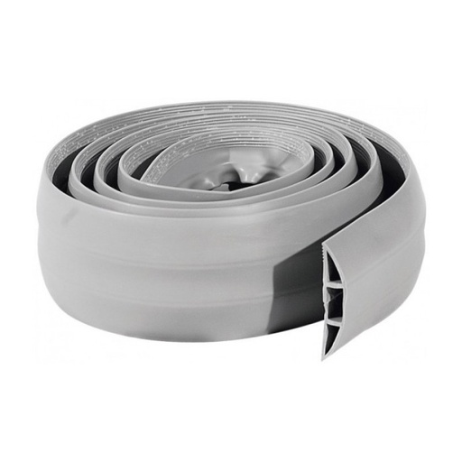 [1405507] Goulotte de sol Grise souple L  1,80m x l 76,2mm x h  17,4mm