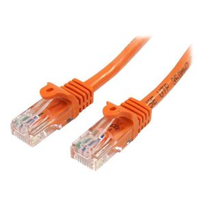 [1201185] Cordon non blindé RJ45 CAT.5e UTP 1,00m Orange