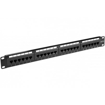 [1406006] Platine 24 ports Cat.6 non blindés