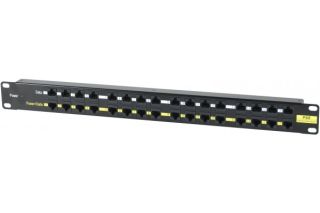 [1406016] Panneau POE passif 48V 12 ports CAT5e avec alimentation 1…