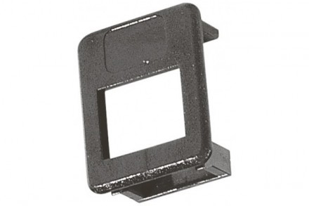 [1406029] Insert Noir pour Platine RJ45
