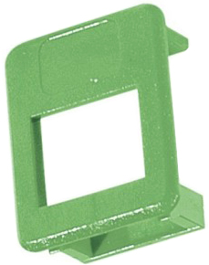 [1406033] Insert Vert pour Platine RJ45