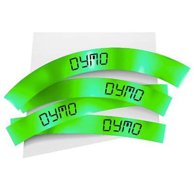 [1407517] Ruban 9MM noir sur vert pour LP150/250-LM350/450/210D/220P