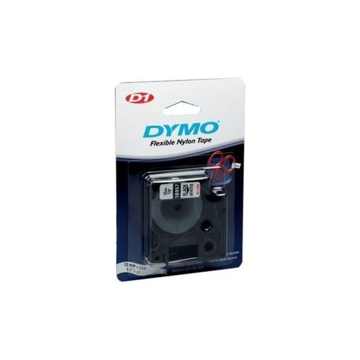 [1407531] Ruban dymo D1 haute performance 12mm noir sur blanc