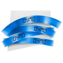 [1407557] RUBAN 24MM NOIR SUR BLEU POUR LABELMANAGER 300/450