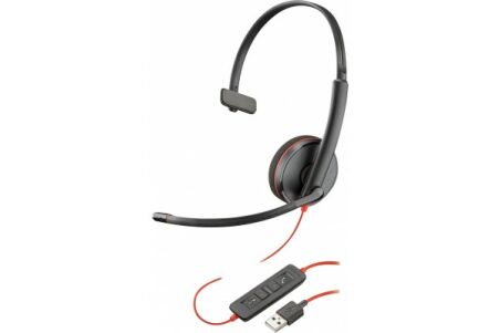 [1601007] POLY Blackwire C3210 Bulk casque USB-A - 1 écouteur