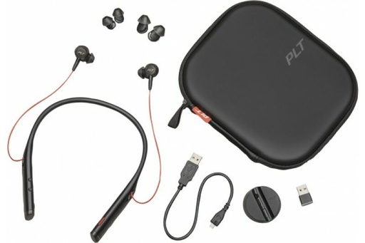 [1601407] PLANTRONICS Voyager 6200 UC Noir Casque sans fil GSM/PC