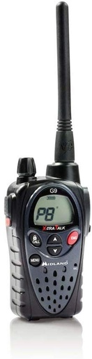 [1602008] Midland talkie-walkie G9+ unitaire - noir