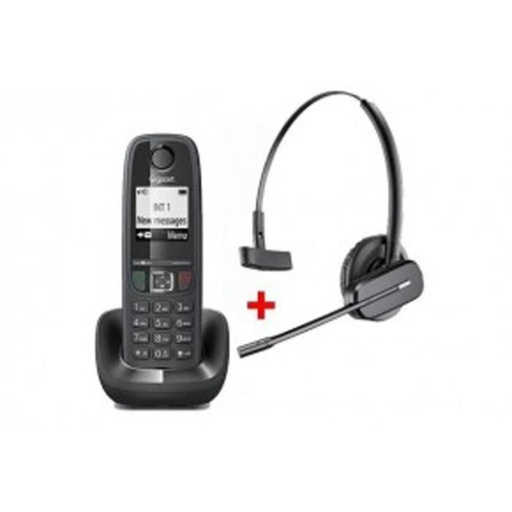 [1603032] Pack casque sans fil plantronics C565 gap + gigaset AS405