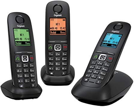 [1603060] Gigaset A540 téléphone DECT noir - TRIO