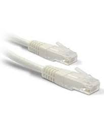 [1203014] Cordon non blindé RJ45 CAT.6 UTP 0,50m Blanc