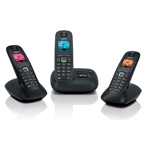 [1603082] Gigaset A540 trio téléphone sans fil dect avec répondeur