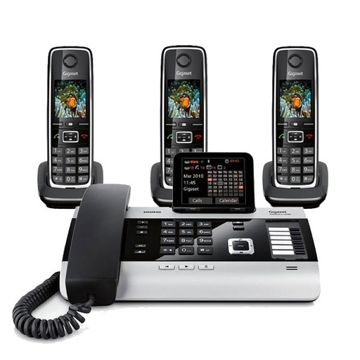 [1603149] Pack gigaset DX800A + 3 gigaset C530H